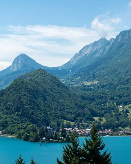 Annecy summer panorama