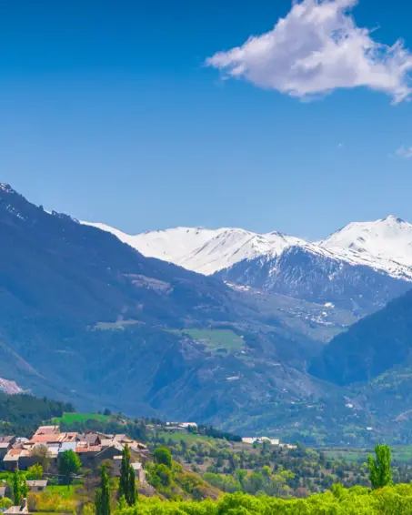 Les Arcs summer panorama