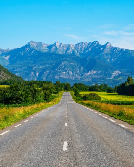 Chatel mountain road