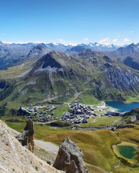Tignes summer resort
