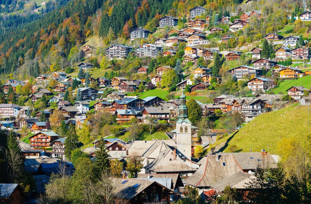 Morzine France in the summer