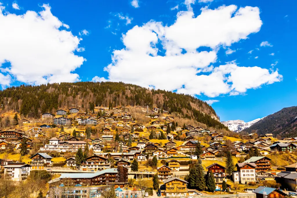 Morzine resort in the summer