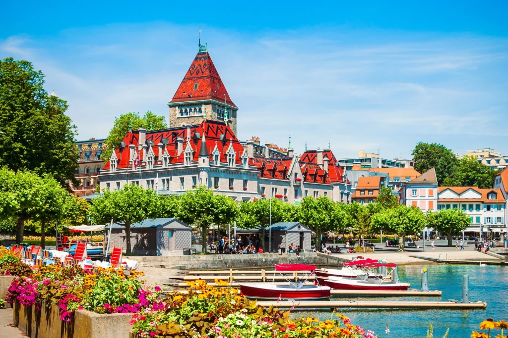 Geneva city and airport