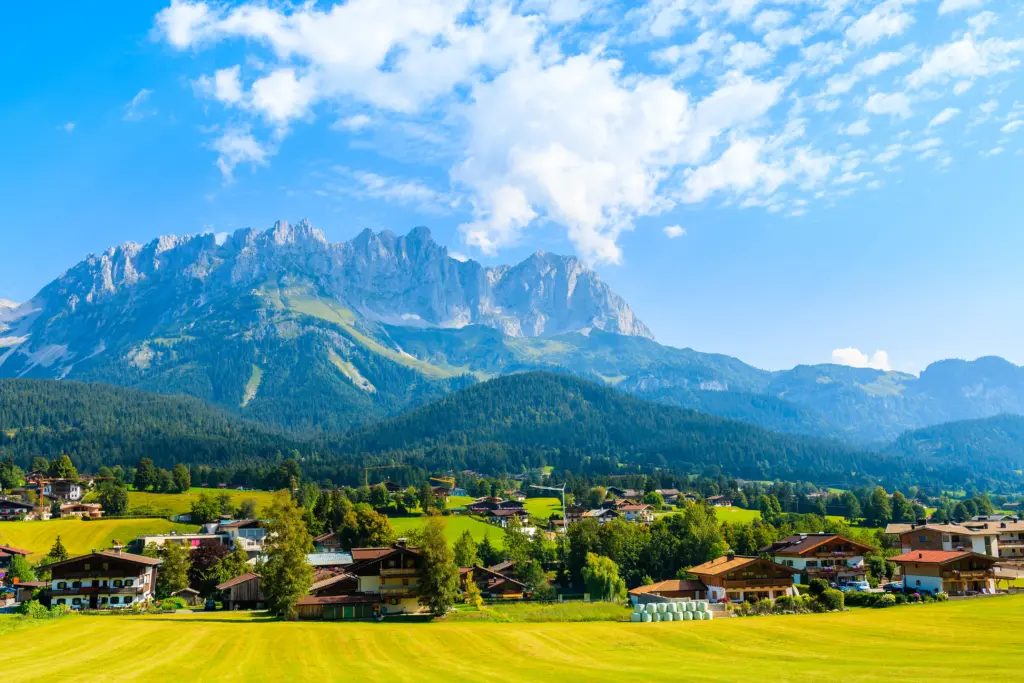 Kitzbuhel summer mountains